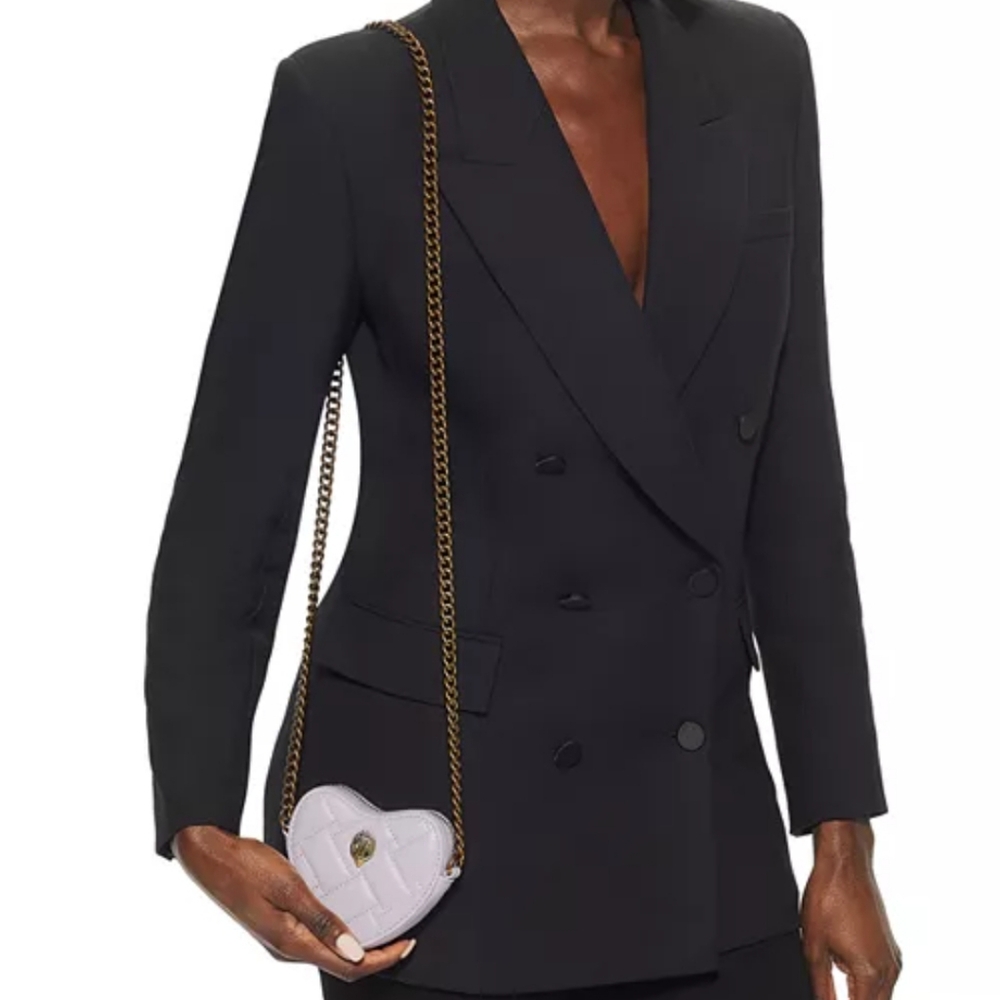 Kurt Geiger London Micro Heart Quilted Crossbody Bag